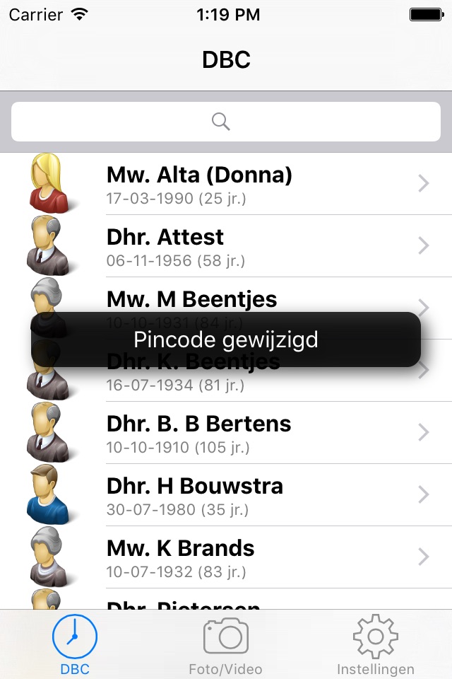 Ysis Mobiel screenshot 3