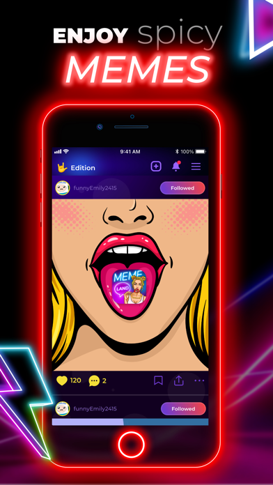 Meme Land-hot pics and videos Screenshot