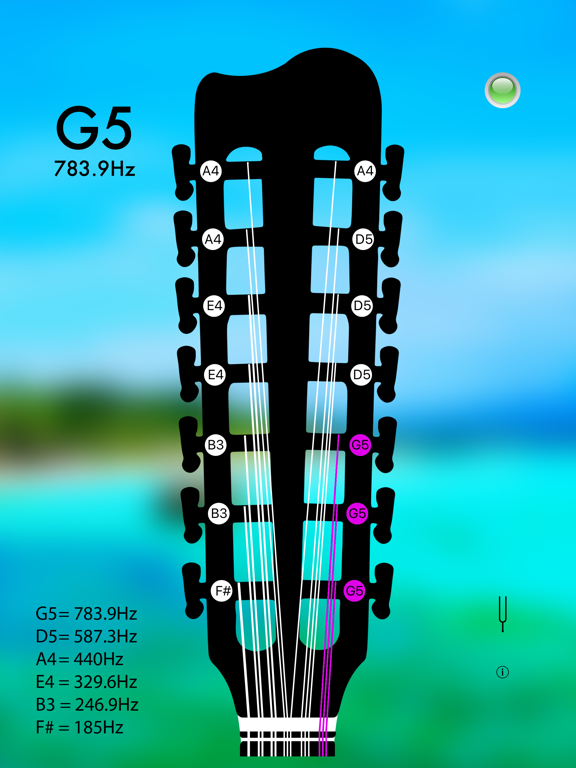 Screenshot #1 for Filipino Bandurria Tuner Pro