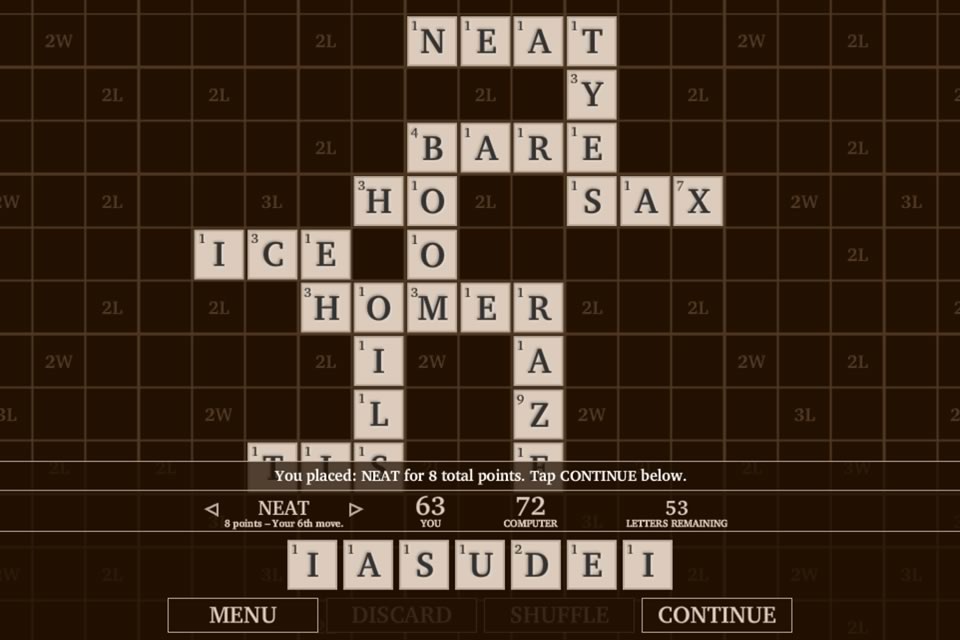 Word Tiles by CleverMedia screenshot 3