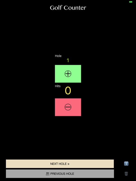 Screenshot #4 pour Golf Hits Counter