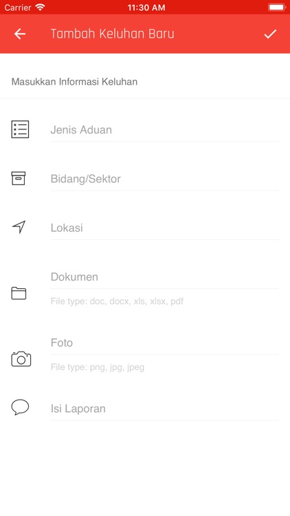 Pengaduan Online KP2TSP DIY screenshot-3