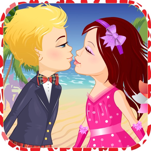 Kissing Couple Dressup