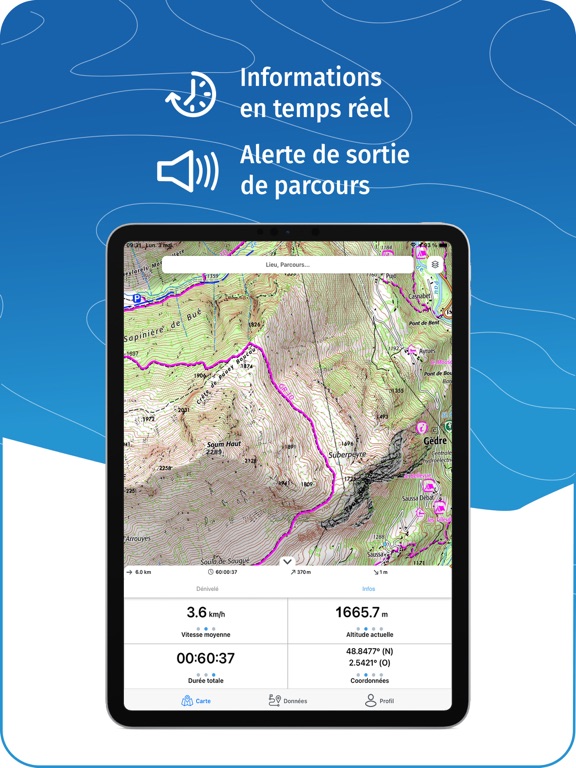 IGNrando' – France hiking mapsのおすすめ画像4