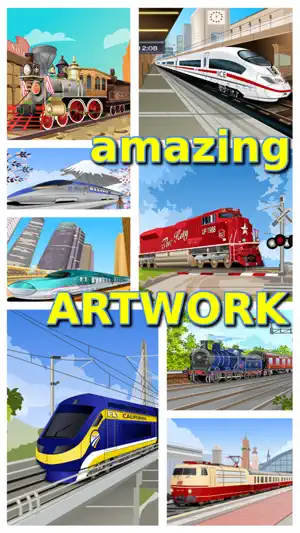 Train Jigsaw Puzzles for Kids screenshot 2