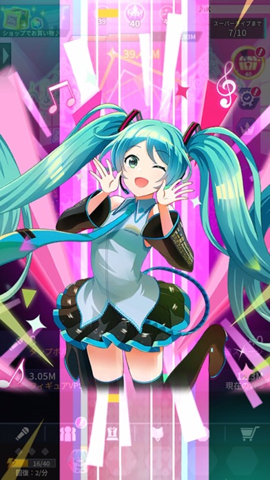 screenshot of 初音ミク -TAP WONDER- 5