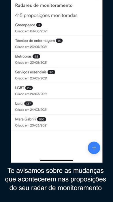 Legislapp Screenshot