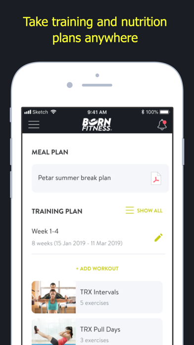 Born Fitness Screenshot