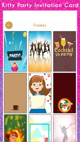 Game screenshot Kitty Party Invitation Card HD apk