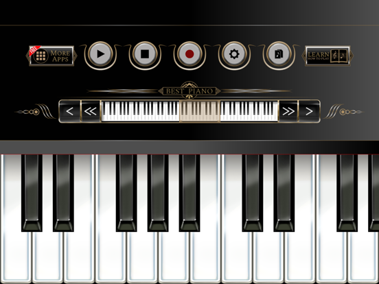 The Best Piano iPad screenshot