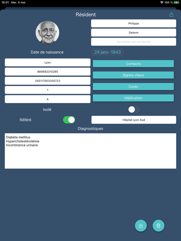Screenshot #5 pour RESICARE Assistant de Santé