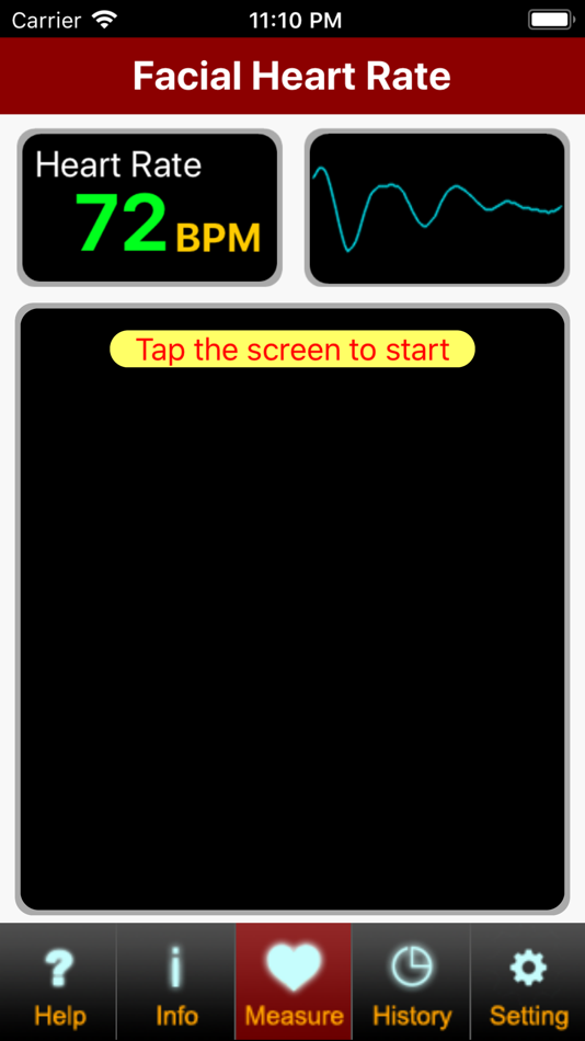 #1. Facial Heart Rate (Lite) (iOS) By: CCApp