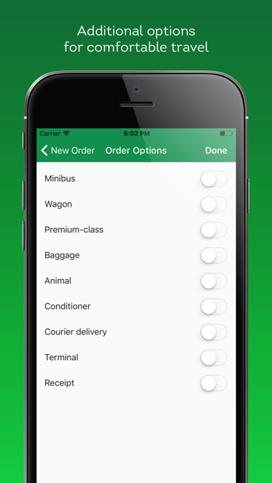 Online Taxi Kharkiv Screenshot