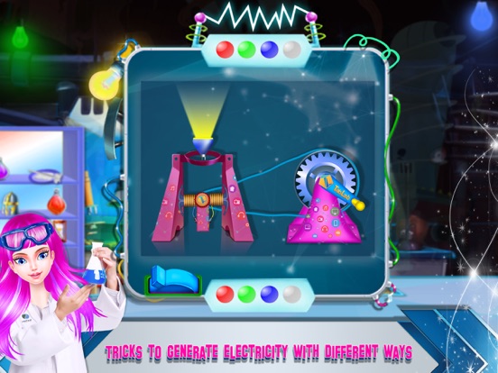 High School Girls Science Game iPad screenshot