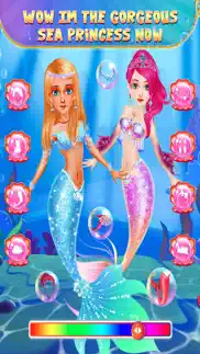 mermaid beauty salon dress up iphone screenshot 4