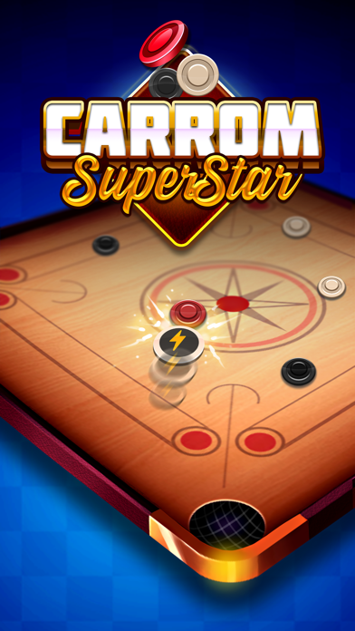 Carrom 3D SuperStar screenshot 1