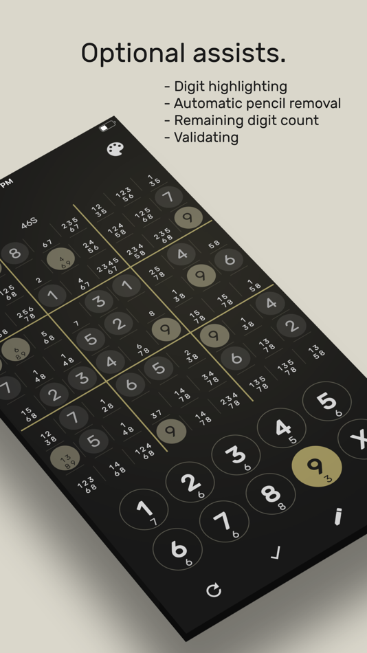 #3. Sudoku - The Clean One (iOS) 由: Priit Trink