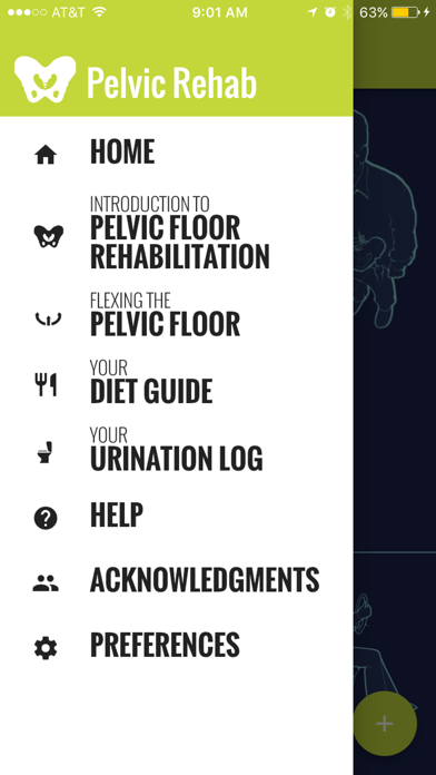 Pelvic Rehab Screenshot 2 - AppWisp.com Pelvic Rehab Screenshot 2 - AppWisp.com