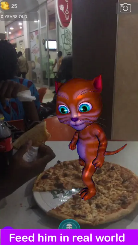 AR Talking Cat John