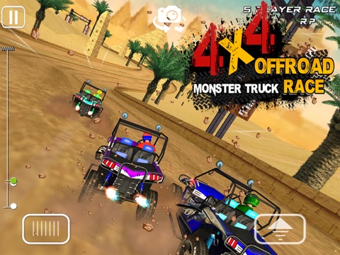 4x4 OffRoad Monster Truck Raceのおすすめ画像4
