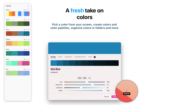 ‎Color Picker - Pikka Screenshot