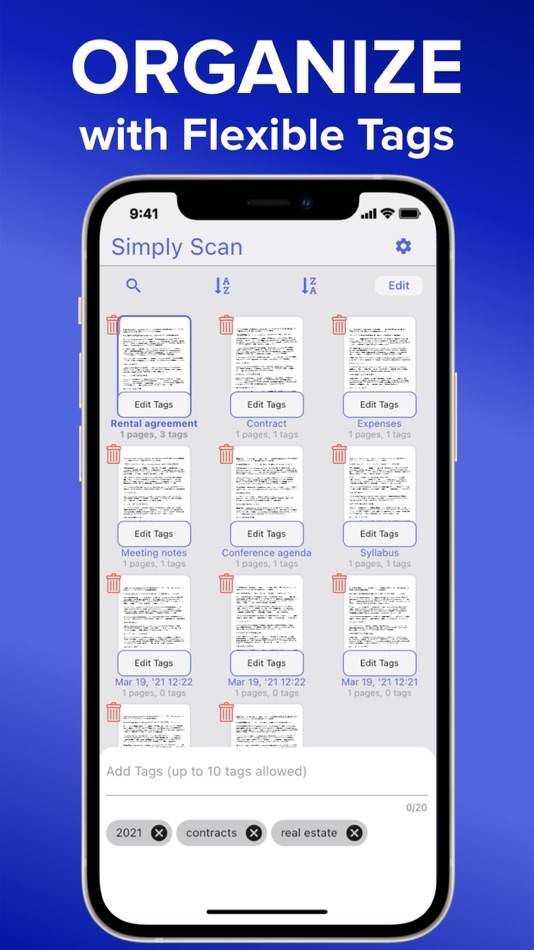 #6. Simply Scan Scanner PDF Editor (iOS) Podle: Mizh LLC