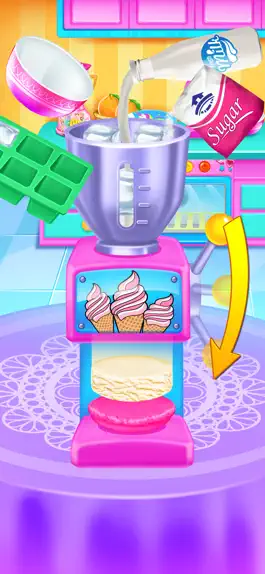 Game screenshot Ice Cream Sandwich Shop apk