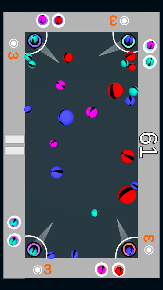 #5. Merge Balls: 1-4 Player (iOS) 由: Tobias Froihofer