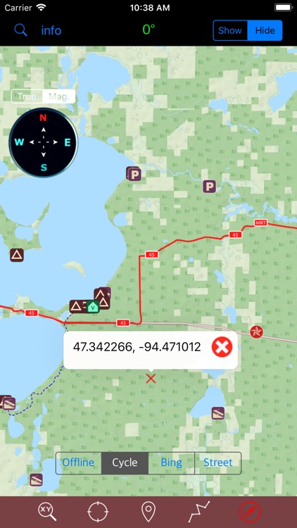 Chippewa National Forest – GPS screenshot-3