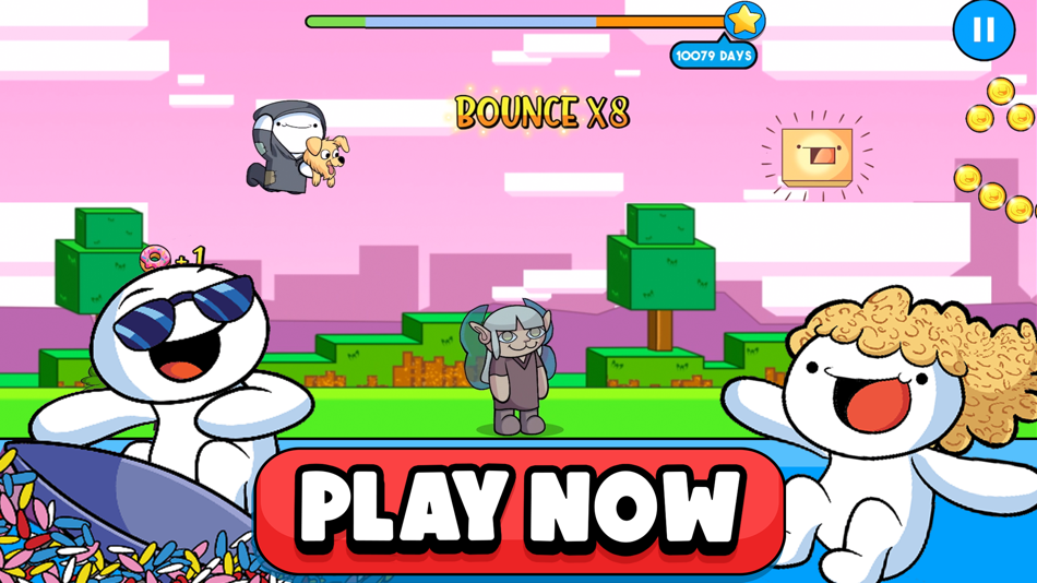 #6. TheOdd1sOut: Let's Bounce (iOS) 由: RHEI Creations Corp