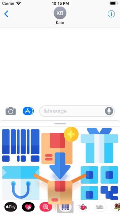 How to cancel & delete Shopping and Retail Stickers from iphone & ipad 4