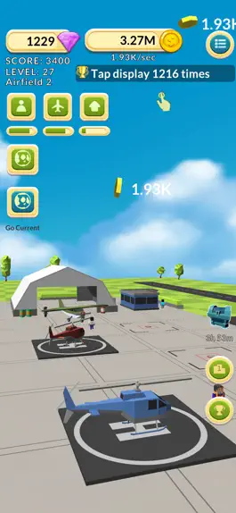 Game screenshot Airfield Tycoon Clicker apk
