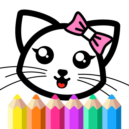 Coloring Games for Girls 2-6 iOS App