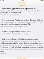 Latin-English Bible ipad bilder 2
