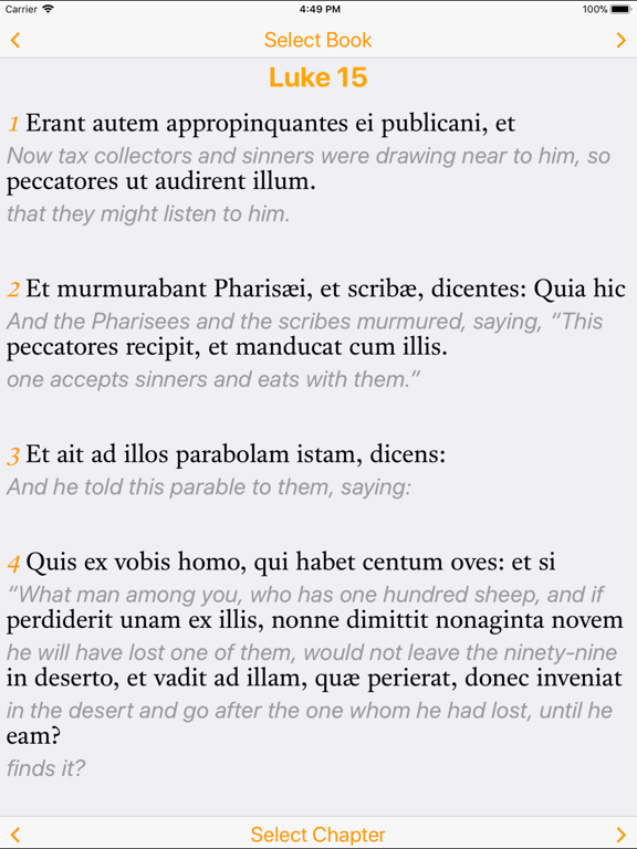 Screenshot #6 pour Latin-English Bible