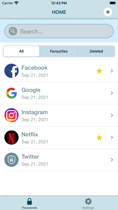 Password Mini Screenshot