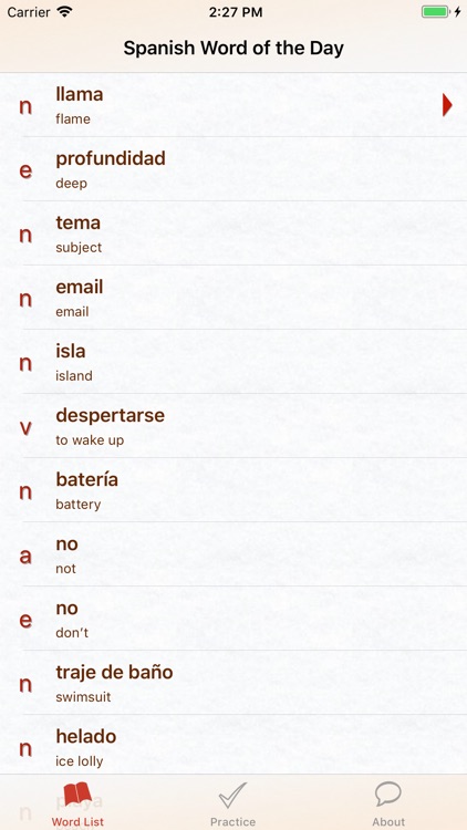 Spanish Word of the Day HD