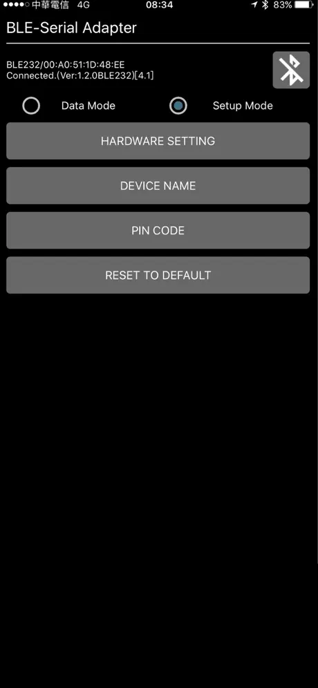 BLE to Serial Terminal