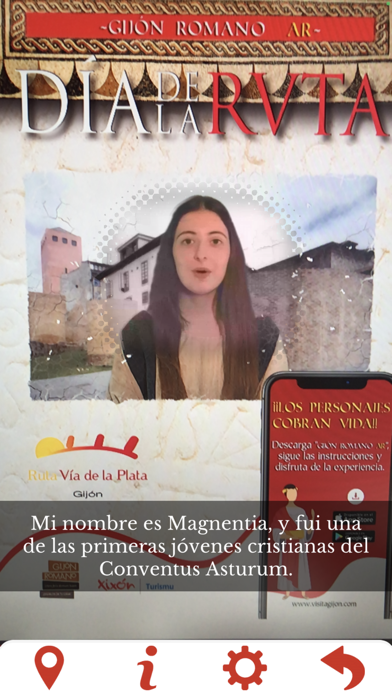 Gijón Romano AR Screenshot
