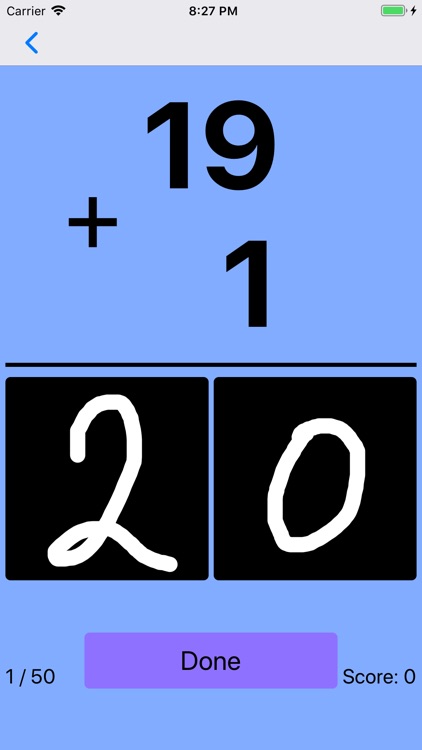Number writing practice math 1 screenshot-4