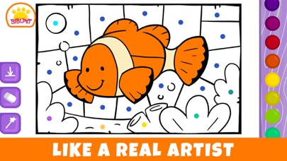 Bibi Drawing & Color Kids Game Screenshot