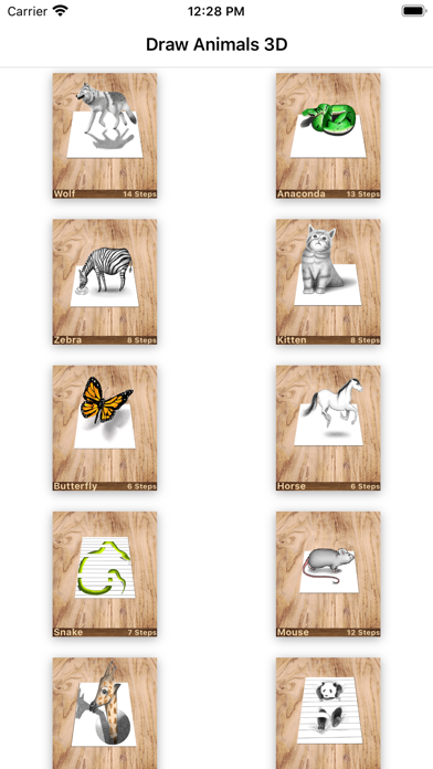 How to Draw Animals 3D Screenshot