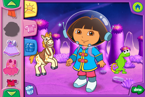 Dora's Dress-Up Adventures! screenshot 2