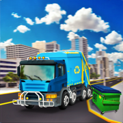 Trash Truck Freight Transport