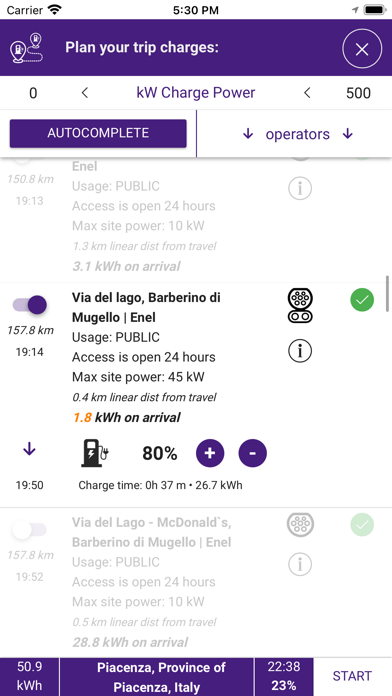 i3 & MINI Power Cruise Control Screenshot