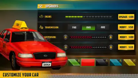 HQ Taxi Driving 3D