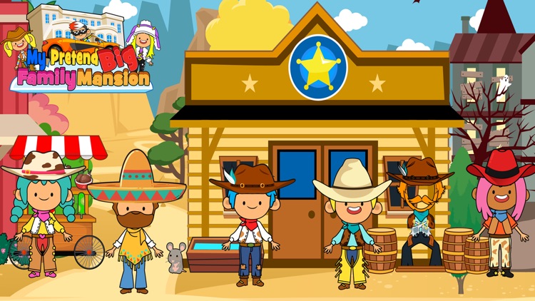 My Pretend Big Family Mansion screenshot-5