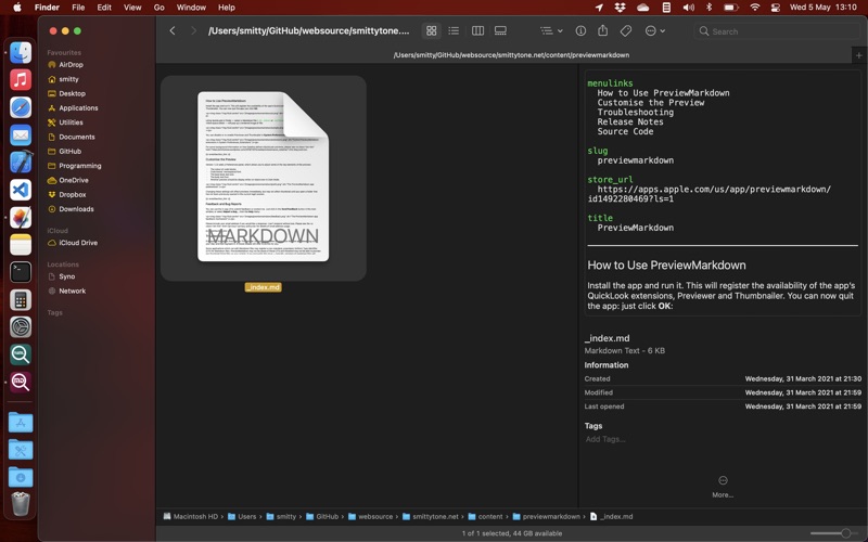 Screenshot #3 pour PreviewMarkdown