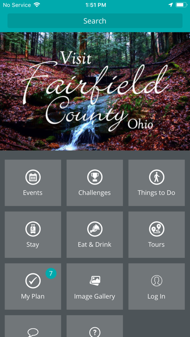 Visit Fairfield County Ohio Screenshot