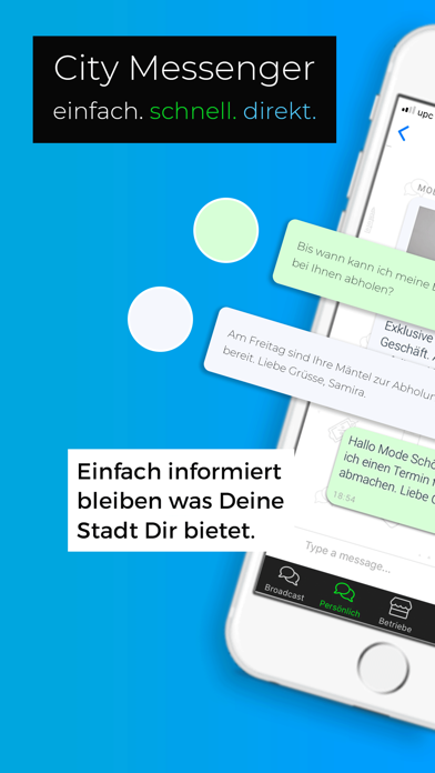 City Messenger Screenshot